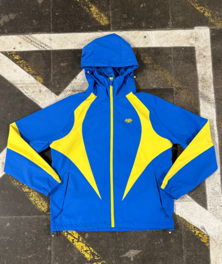 VORTEX WOVEN JACKET – BLUE/YELLOW