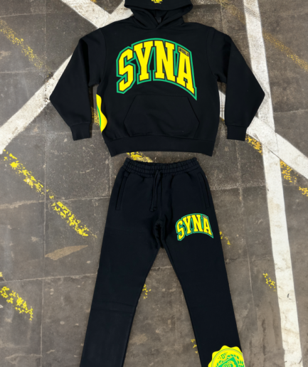 COLLEGE TRACKSUIT – BLACK