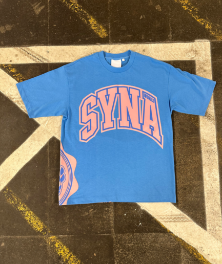 COLLEGE TEE – BLUE