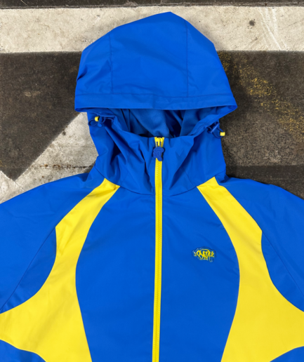 VORTEX WOVEN JACKET – BLUE/YELLOW